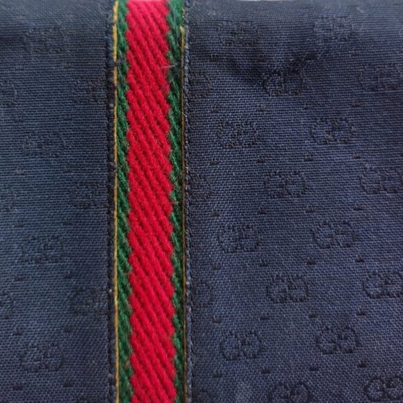 Gucci Anniversary Collection Micro GG Mini Trifold Wallet Vintage - Picture 5 of 12